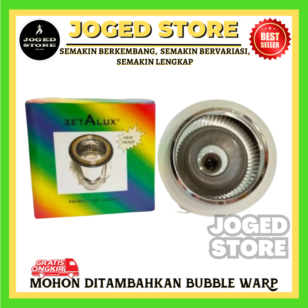 ZETALUX KAP LAMPU DL-882 E-27 5" | DOWNLIGHT ZETALUX | DOWNLIGHT LAMPU