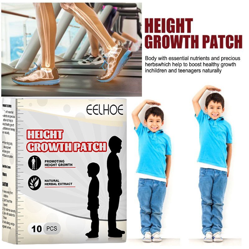 EELHOE Koyo Peninggi Badan isi 10 Height Growth Patch penambah tinggi badan cepat/Height Growth Patc