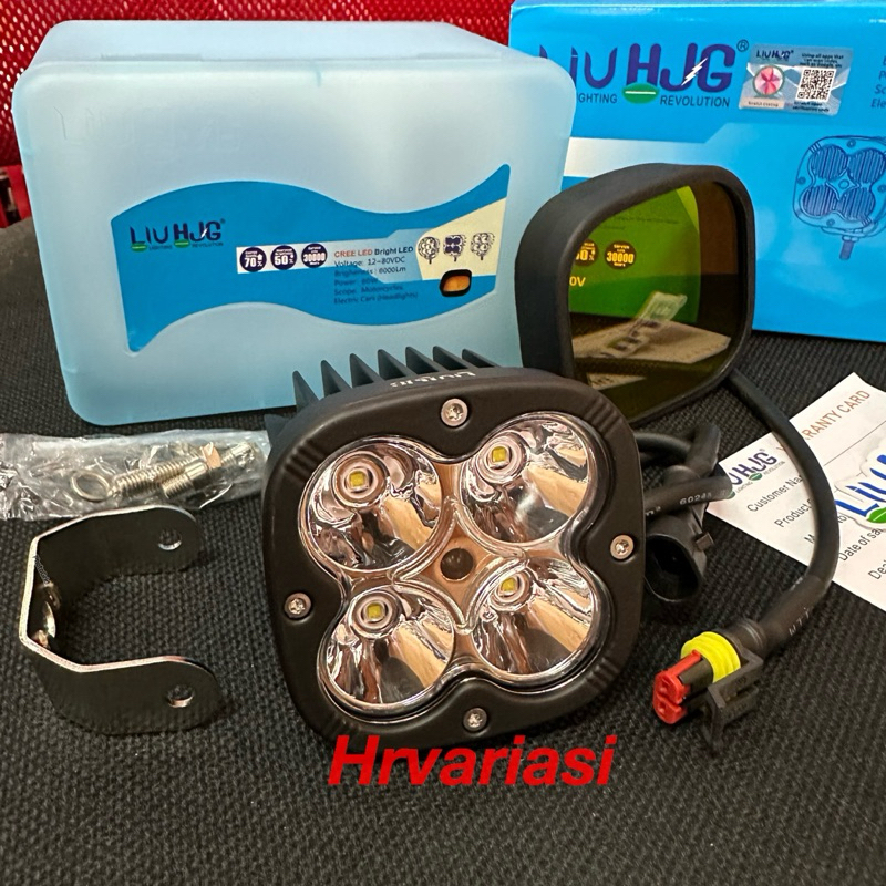 lampu tembak sportlight Cree 4 Mata 60W Hjg Bright Led