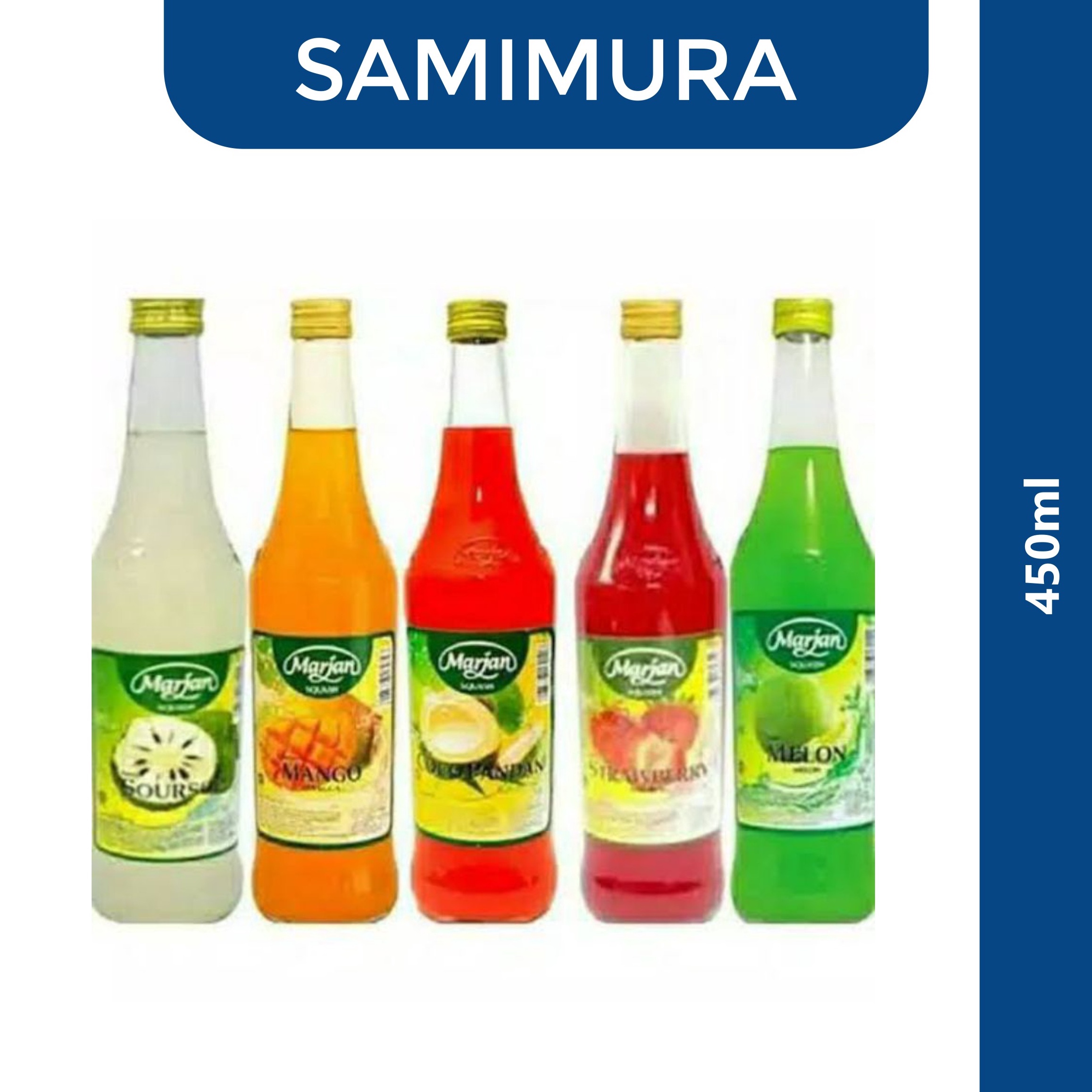 

[❃N10\] Sirup Marjan Squash 450 ml [150]