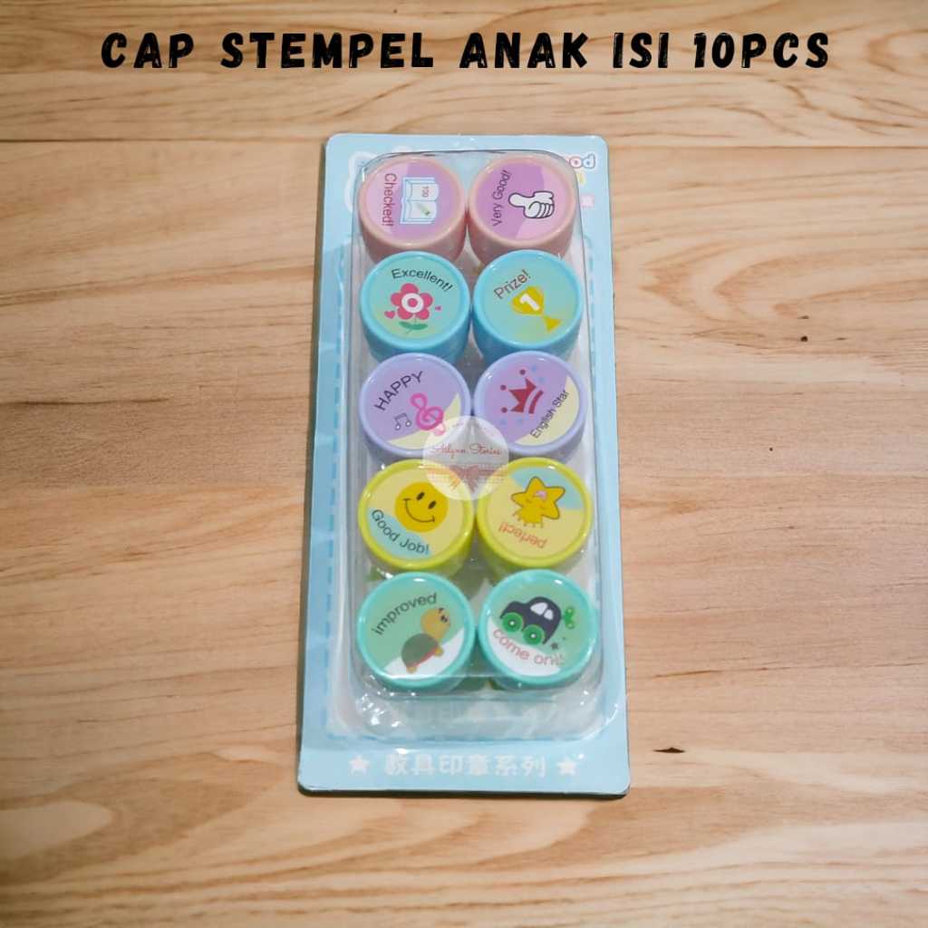 

Cap Stempel Motivasi Belajar Anak Murid Guru Penilaian Sekolah isi 10pcs