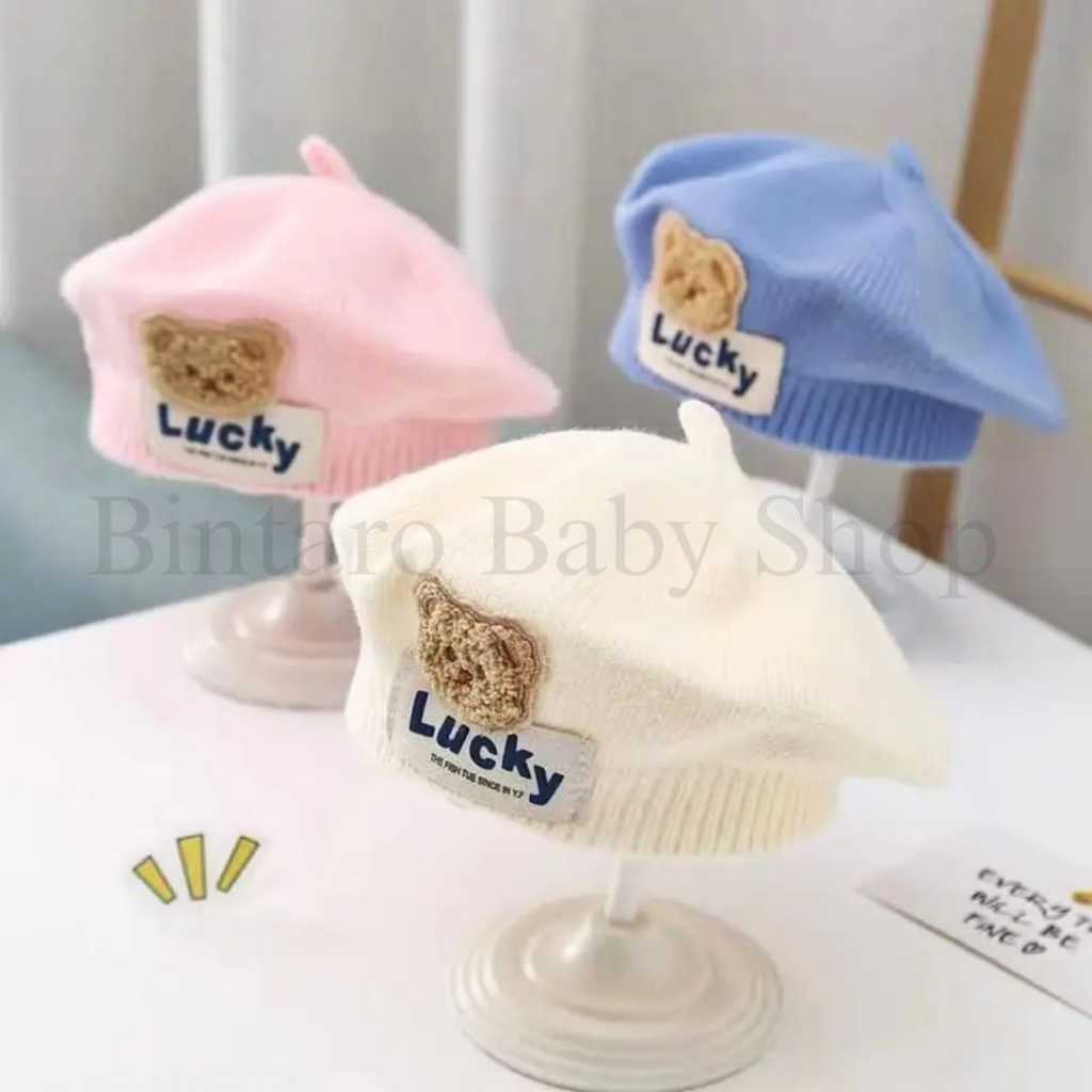 TOPI BARET ANAK / TOPI LUCU RAJUT / KIDS HAT