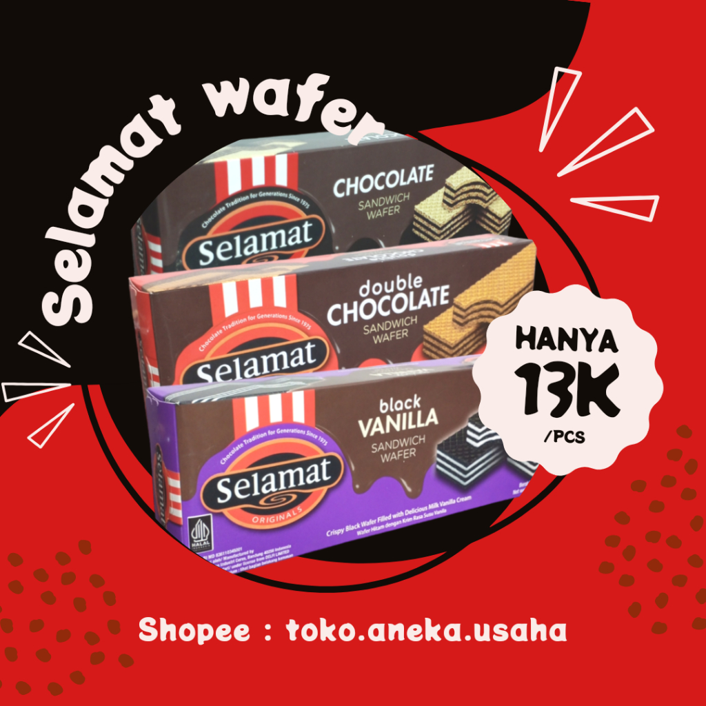 

Selamat Wafer Double Chocolate