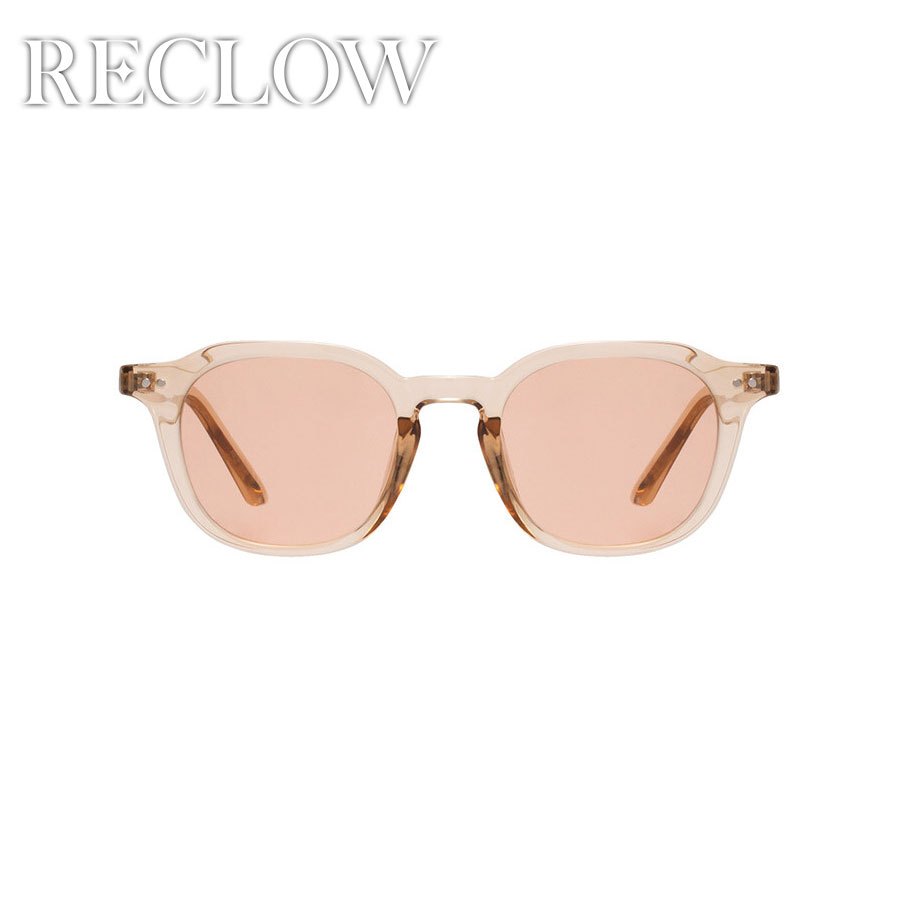 Kacamata hitam berwarna pelindung UV kristal (RECLOW BB557) [Reclow]