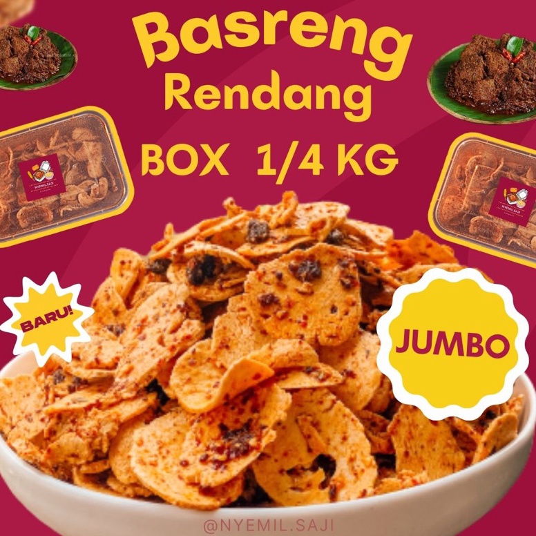 

Best Pr0duk BASRENG RENDANG BOX 250 GRAM Stock Masih Banyak