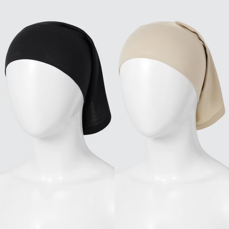 Uniqlo Woman AIRism Headband Bandana (Ciput) Natural, White, Black, & Pink
