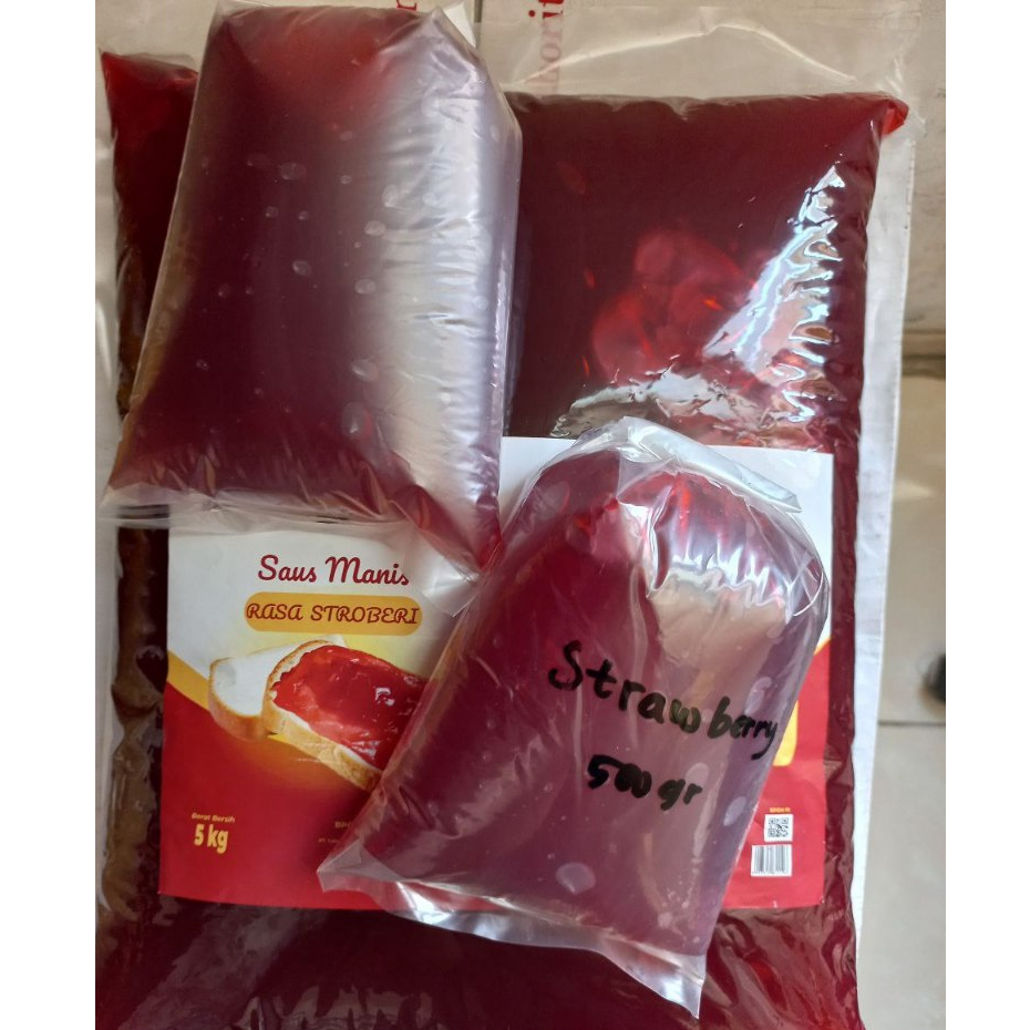 

Selai Strawberry JITU / Selai Stroberi Repack 500gram Termurah