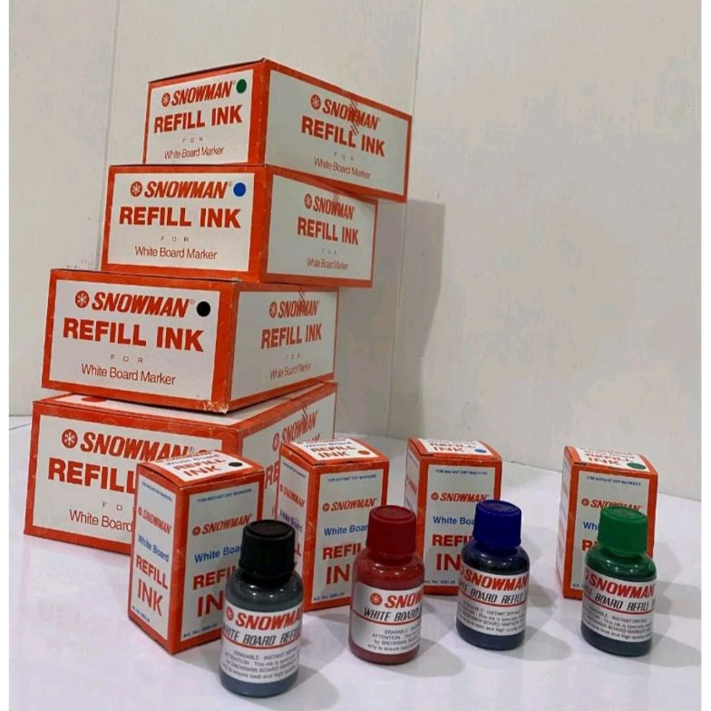 

[♣P50\] Refill whiteboard snowman WB-20 (untuk BG12 & ABG 12/bisa dihapus) New Product