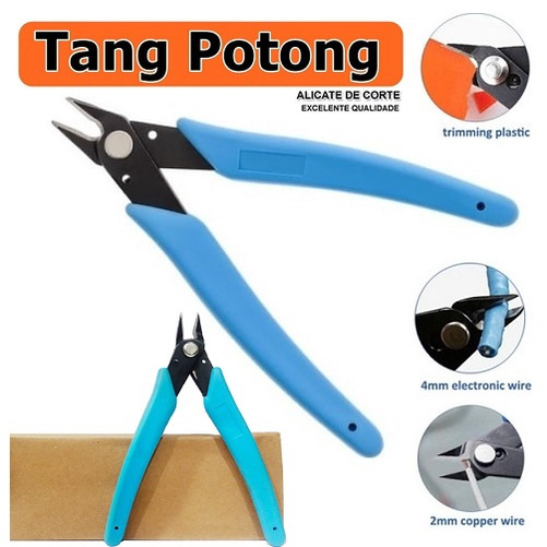 Tang Potong Kawat Vape Xorqn 5 Inci Plier 170 Wire Cutter Kawat Koil Vapor Kantal