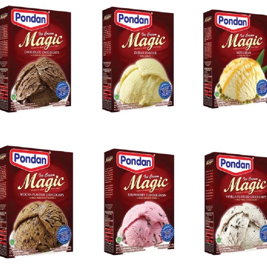 

WLXG6653 TERBARU pondan ice cream 160gr vanila coklat strawberry durian