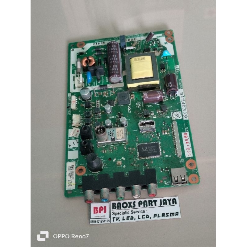 MB - MAINBOARD - MESIN TV LED SHARP LC-24LE170I - LC 24LE1701