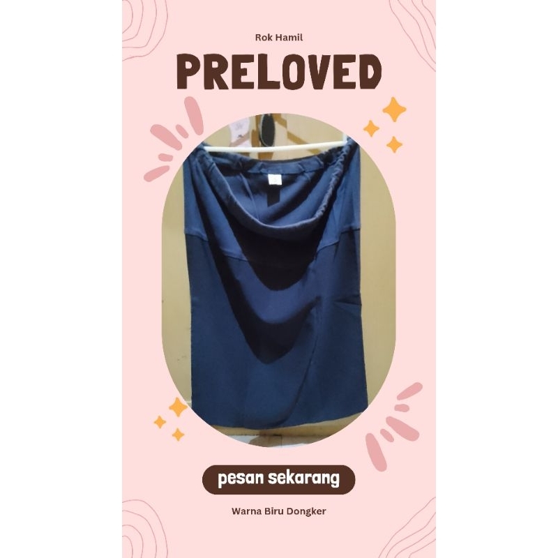 Rok Hamil Preloved / Rok Ibu Hamil / Rok Bumil / Rok Hamil Kekinian / Rok Hamil Kerja / Rok Wanita H
