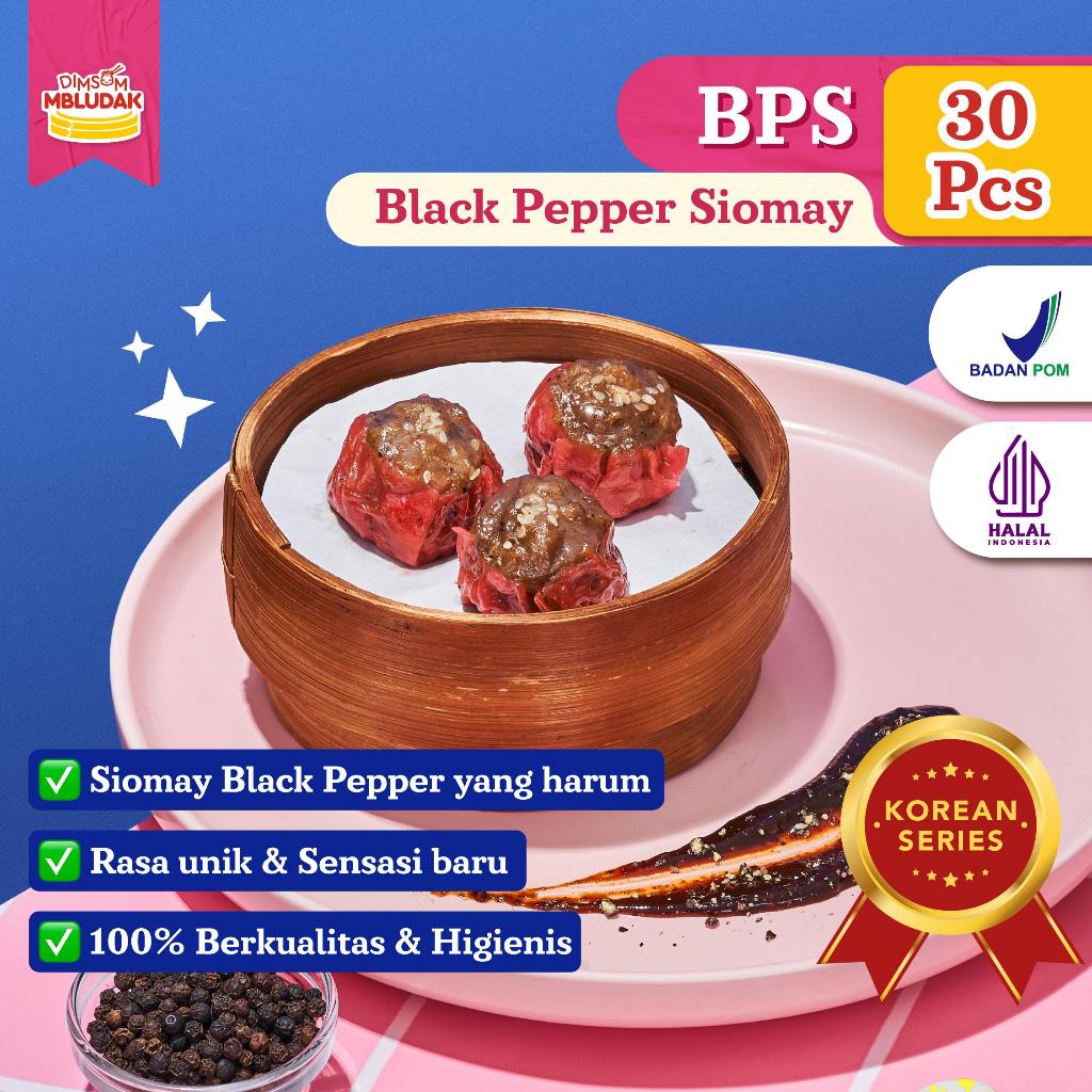 

Dimsum Mbludak Black Pepper Siomay Frozen Dimsum Korean Series Halal