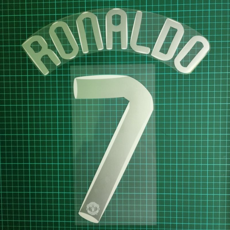 NAMESET JERSEY MANCHESTER UNTD RETRO 2007 / 2008 UCL FINAL MOSCOW RONALDO
