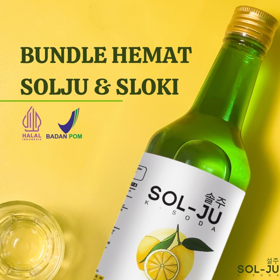 

Readii Stock Paket SOLJU HALAL SODA KOREA & SLOKI [156]