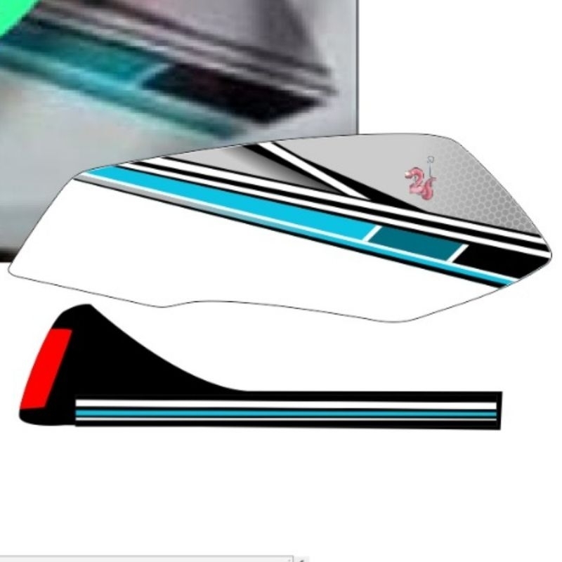 striping gl custom variasi striping gl pro gl max