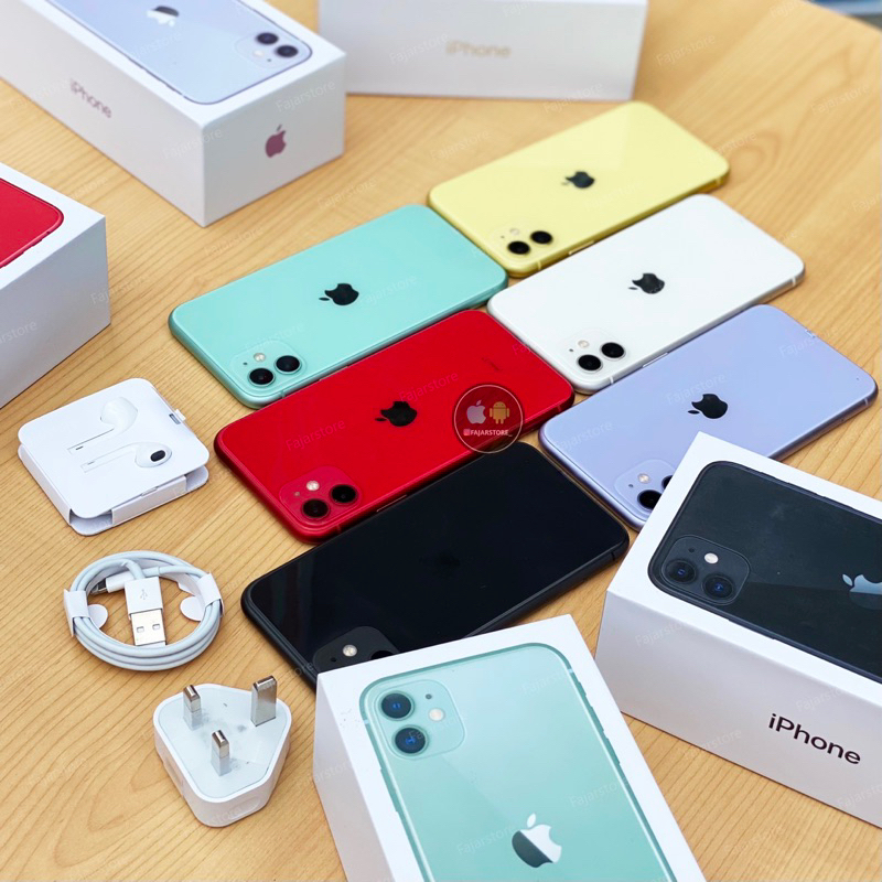 iPhone 11 64GB & 128GB SECOND INTER BERGARANSI