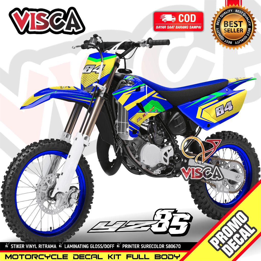 Decal Yz 85 2019 Variasi Full Body Dekal Yz 85 New 2019 Variasi Full Body Stiker Yz 85 New Variasi F