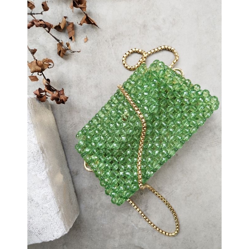 Tas manik manik / Tas wanita selempang / beaded bag / Tas pesta