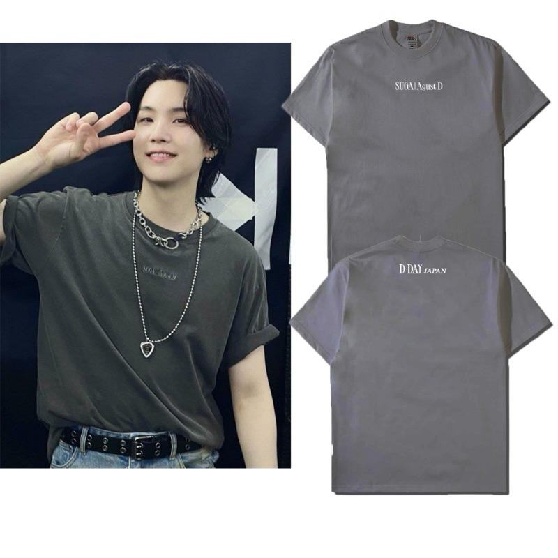 OFFICIAL SEALED Yoongi suga d-day dday japan tshirt t-shirt size M