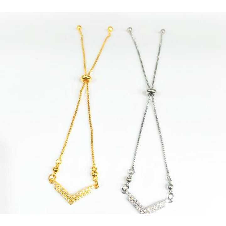 Gelang Serut Fuji Gold Silver Realpict New 2024 Berlapis Emas 24 Karat