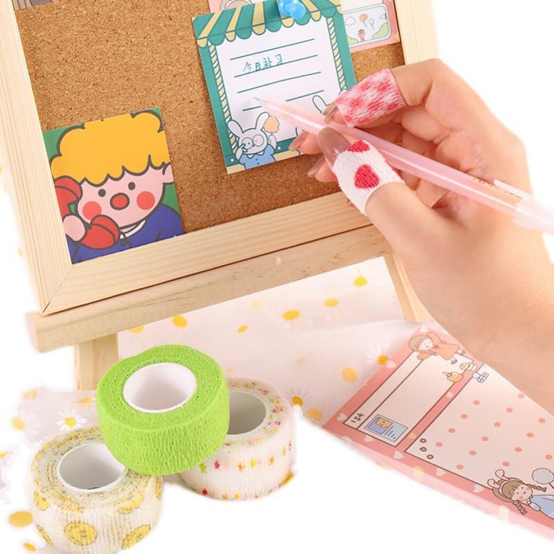 

Finger Tape Protector Cute Bandage Writing Hand Wrist / Plester Pelindung Jari Tangan lucu