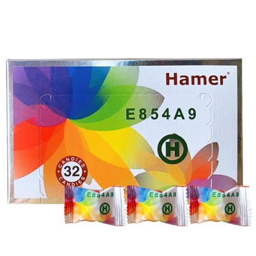 Hamer Candies Rainbow Herbal 32 Pcs - Permen Hamer Original