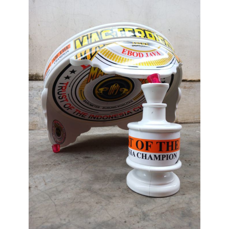 Sangkar tebok lovebird PVC Motiv EBOD