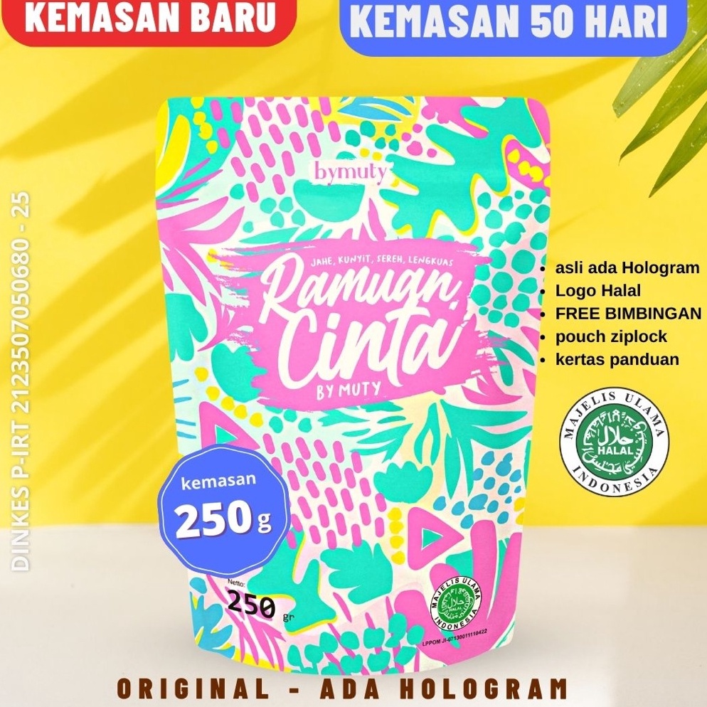 

T3rbaru RAMUAN CINTA BY MUTY 250 GR [OFFICIAL] Langsung Order Gan