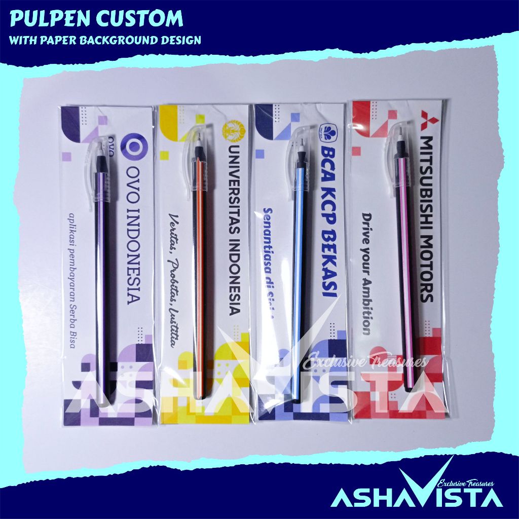 

Pulpen Souvenir Black Pastel Custom Packing | Bolpoin Custom Logo Tulisan | Merchandise Kantor Perusahaan | Cetak Ballpoint | Pena Lucu Pernikahan Warna Warni | Asha Vista