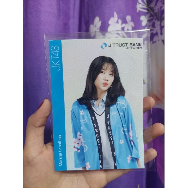 Photopacl Marsha JKT48 x J Trust Bank