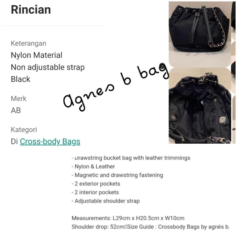 preloved Original agnes b