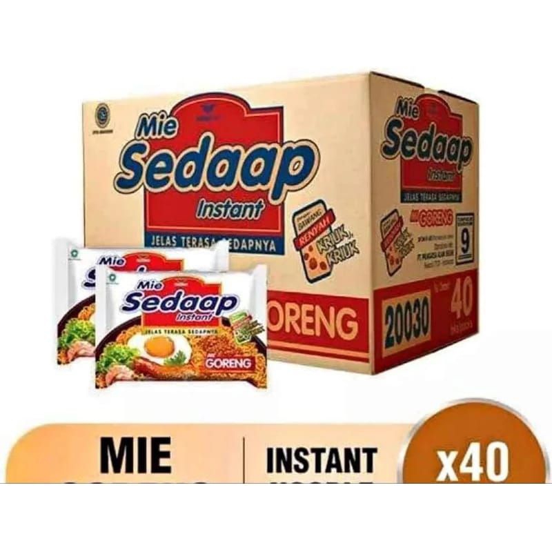 

Kartonan Mie sedap goreng