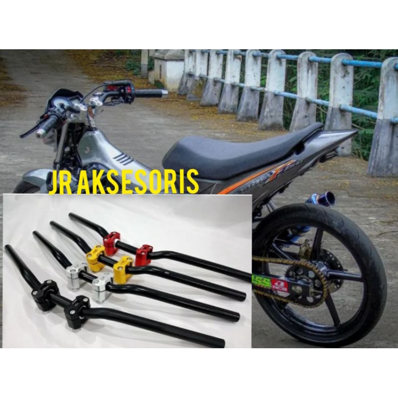 STANG RZR SATRIA FU RAIDER PLUS DUDUKAN PENINGGI STANG PNP SATRIA THAILAND INJEKSI