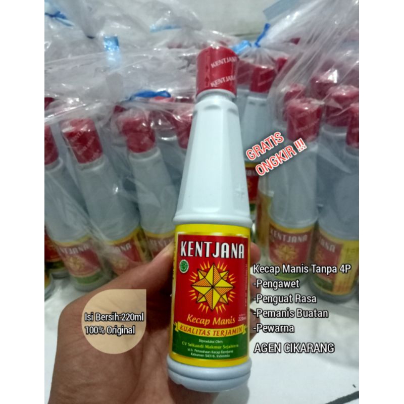 

Kecap Kentjana 220ml 100% original