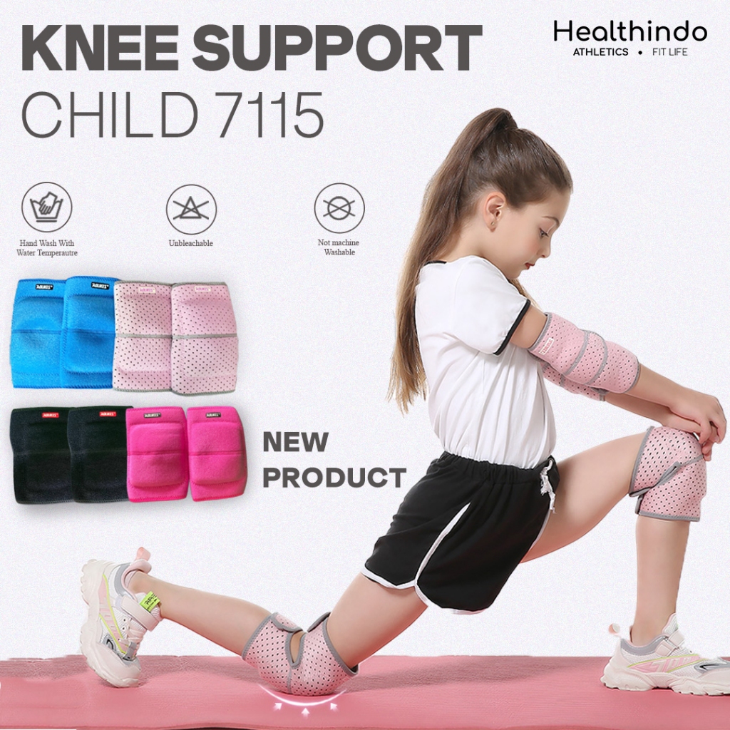 Aolikes - Knee Support (SEPASANG) Deker Lutut | Pelindung Lutut Compression Pad Elastis Penyangga lu