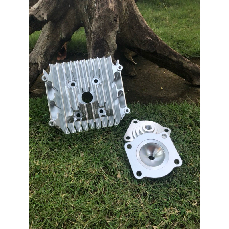 HEAD CNC CILINDER COP SET Y125 Z/YZ125 CNC T6 / MERAH BLACKAIRD yz 125 y 125z 125 z pnp rx king BLAC