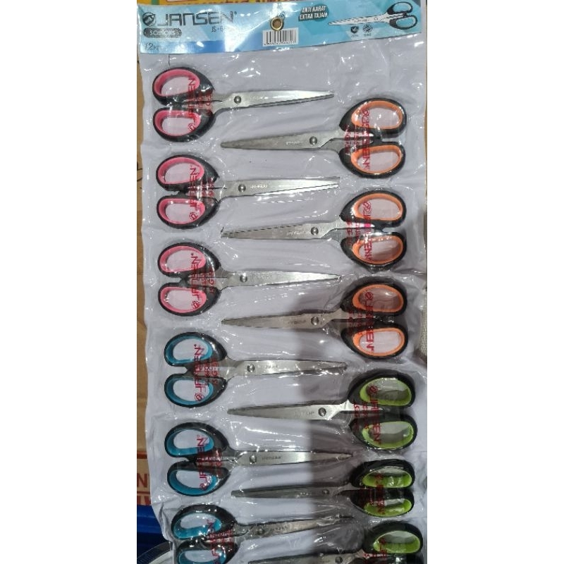 

( 1 lusin ) GUNTING RENTENG JANSEN 09 MM