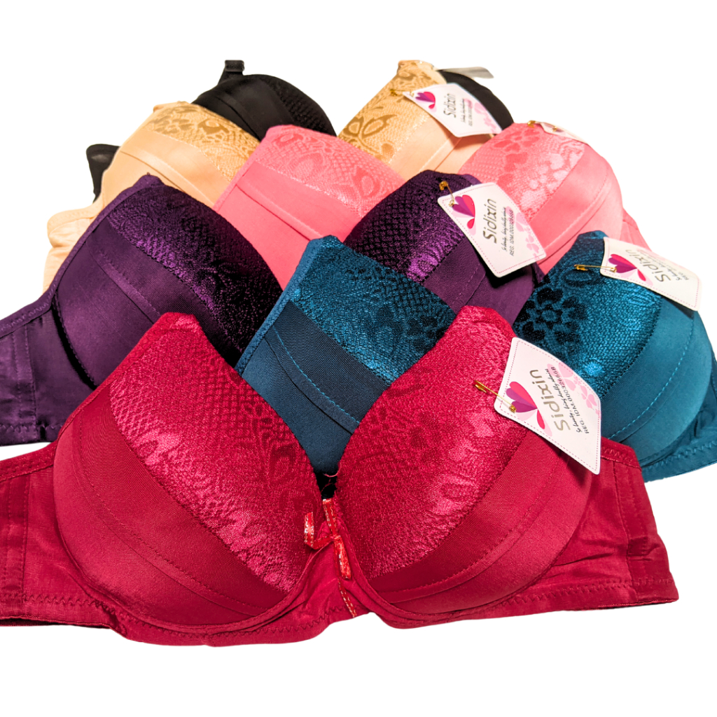 BRA BH TANPA KAWAT SIDIXIN 136 hm A39 sidixin A33 A35 CUP A BUSA TIPIS KAIT 2 SIZE 34 - 40