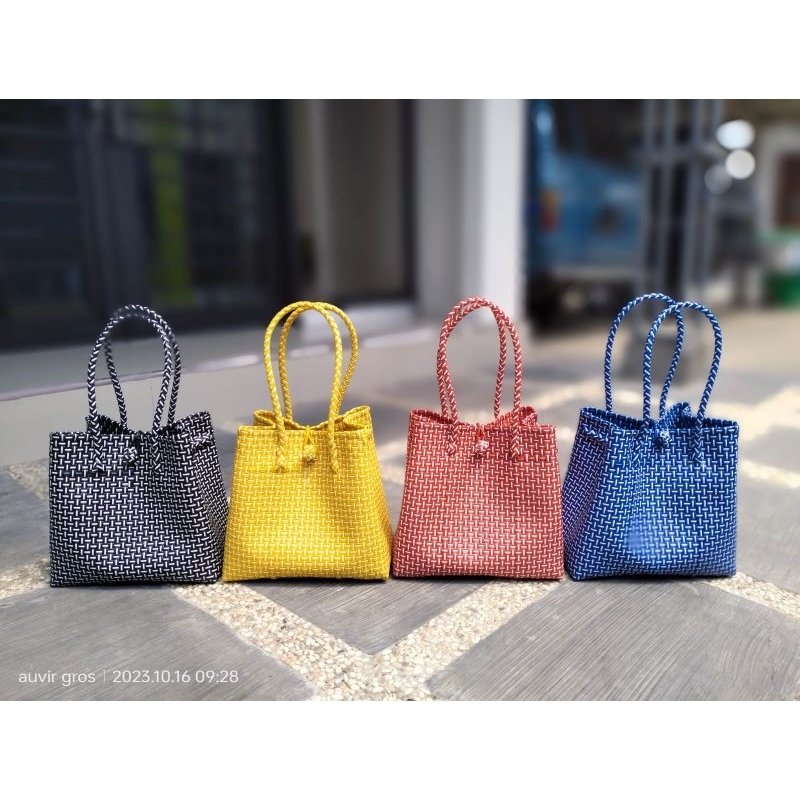 tas jali size L/tas anyaman jali /tas anyaman plastik/tas jali premium/tas jali anyaman