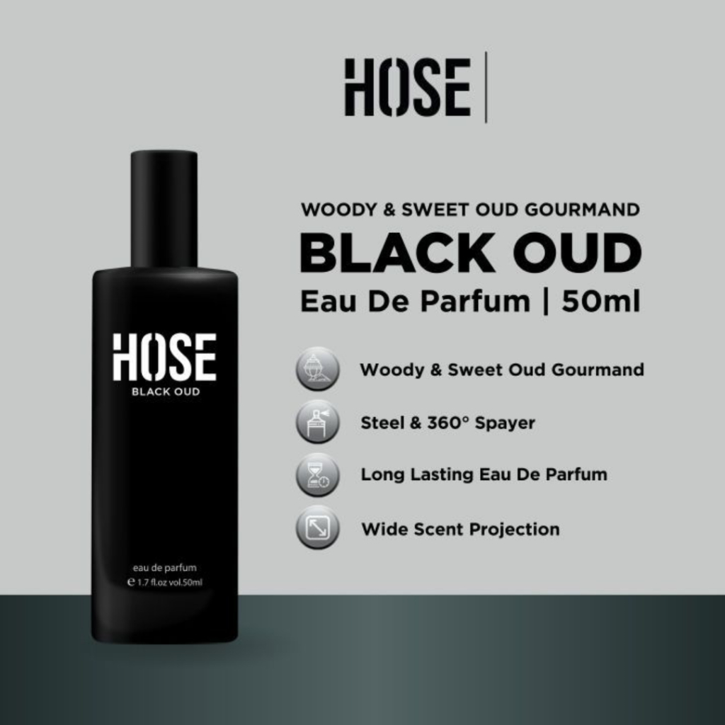 HOSE Eau De Parfum Black Oud 50ml