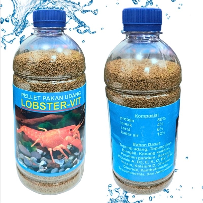 Makanan udang lobster ikan hias LOBSTER VIT Type tenggelam