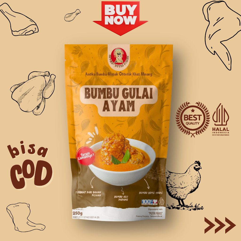 

Bumbu Gulai Ayam "Putri Paris