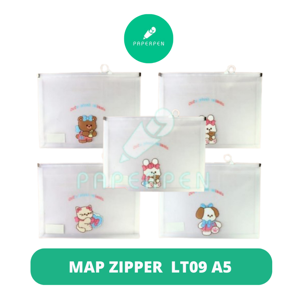 

MAP ZIPPER VIS1 A5/MAP UKURAN A5/MAP LUCU/POCKET LUCU