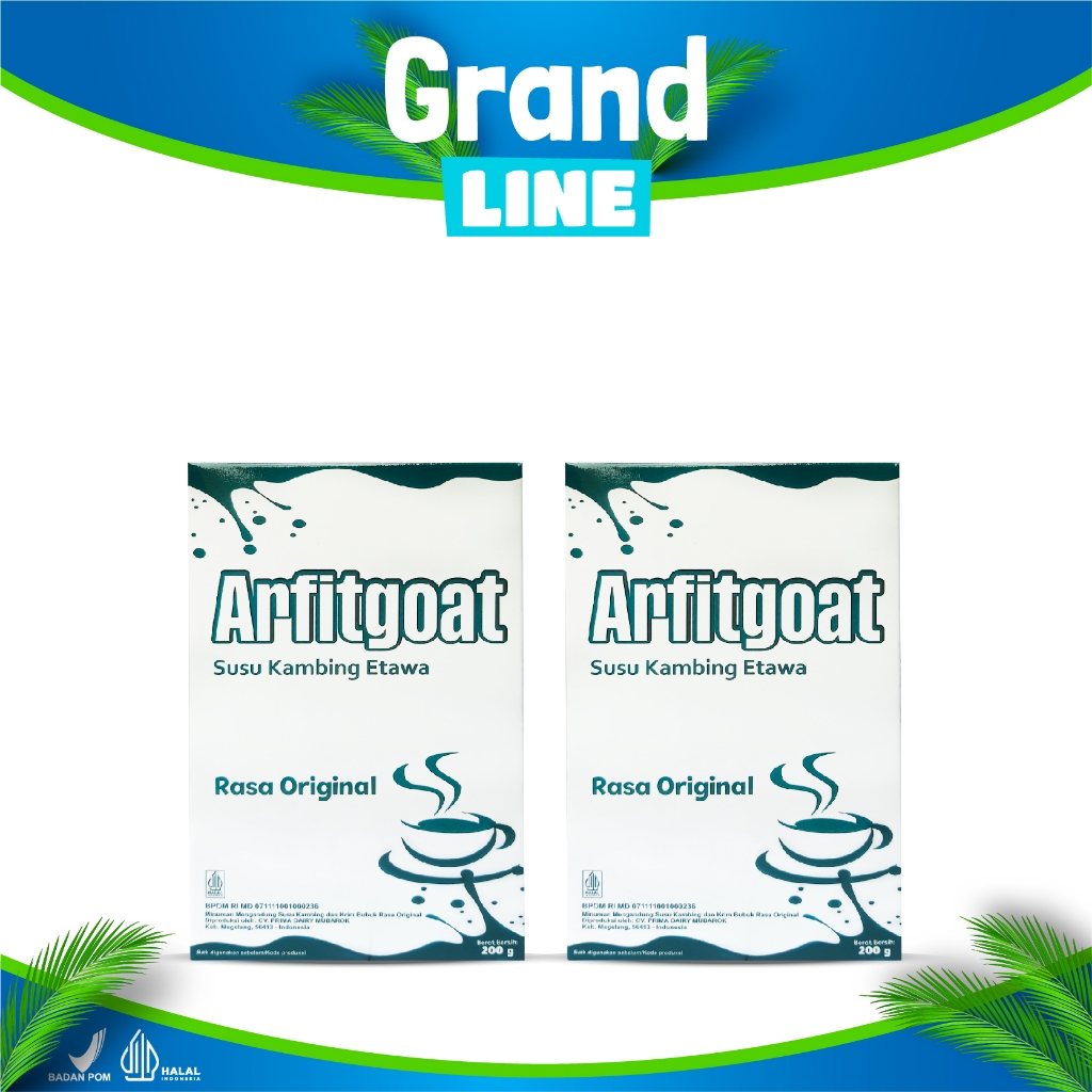 

Arfitgoat Original Susu Kambing Etawa 200gr Atasi Nyeri Sendi Osteoporosis Asam Urat Reumatik BPOM