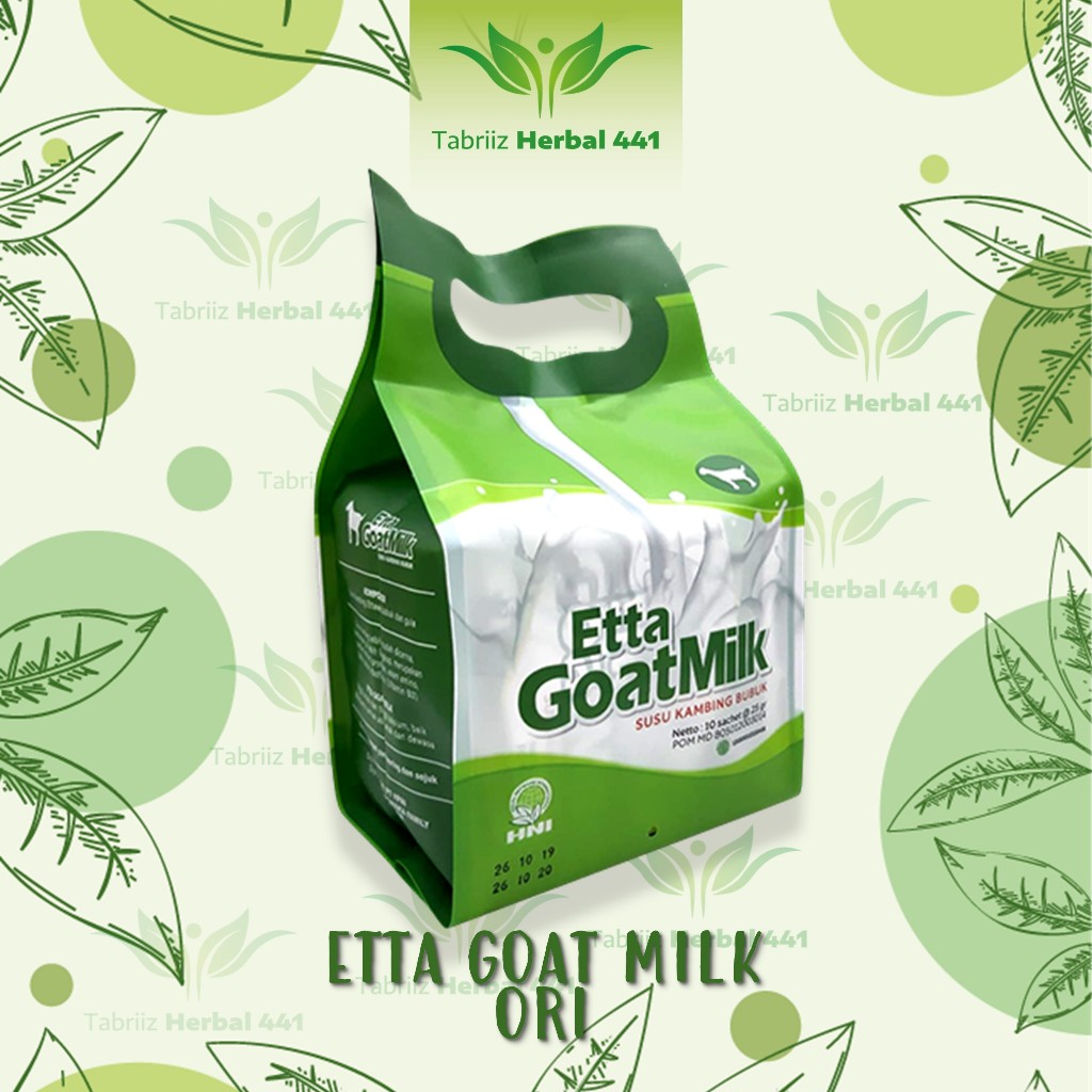 

Etta Goat Milk [EGM] ORIGINAL HNI-HPAI Susu Kambing Etawa Solusi Asam Urat dan Nyeri Sendi