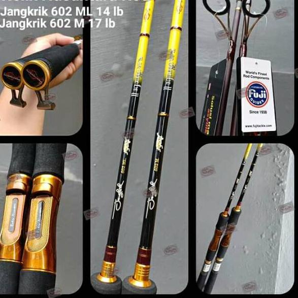 JORAN PANCING SPINNING MERK RELIX NUSANTARA JANGKRIK (GEN 1) 602 I 180CM
