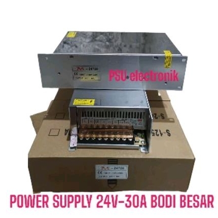 power supply psu 24v 30a high quality 24 volt 30 amper ada kipas psu