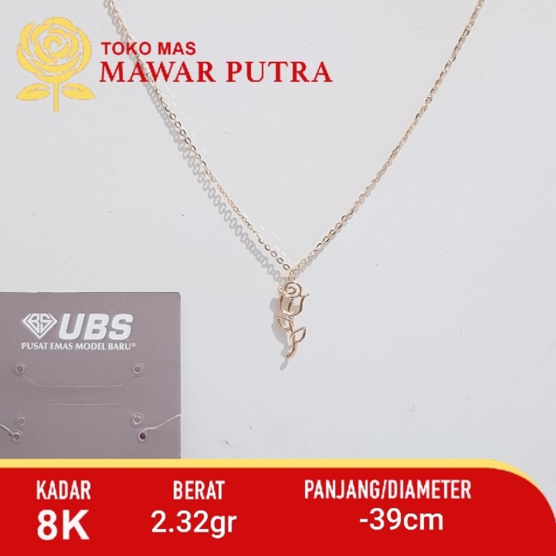 Kalung emas Fashion Millie molly gold UBS 8K