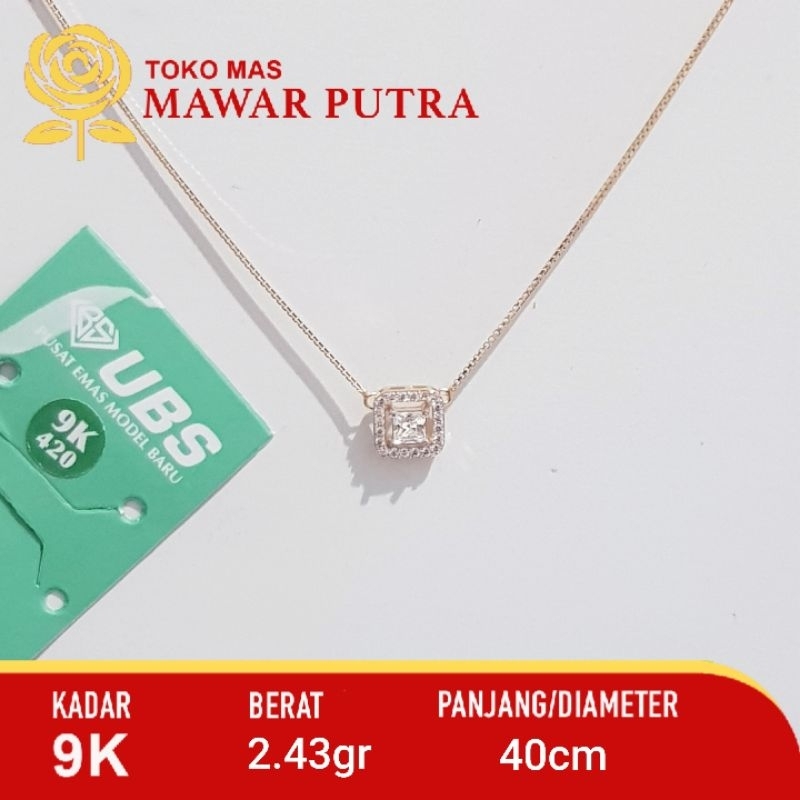 Kalung emas Kasandra UBS gold 8K/9K